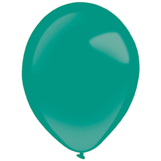 10 ballons vert fonçé 28 cm