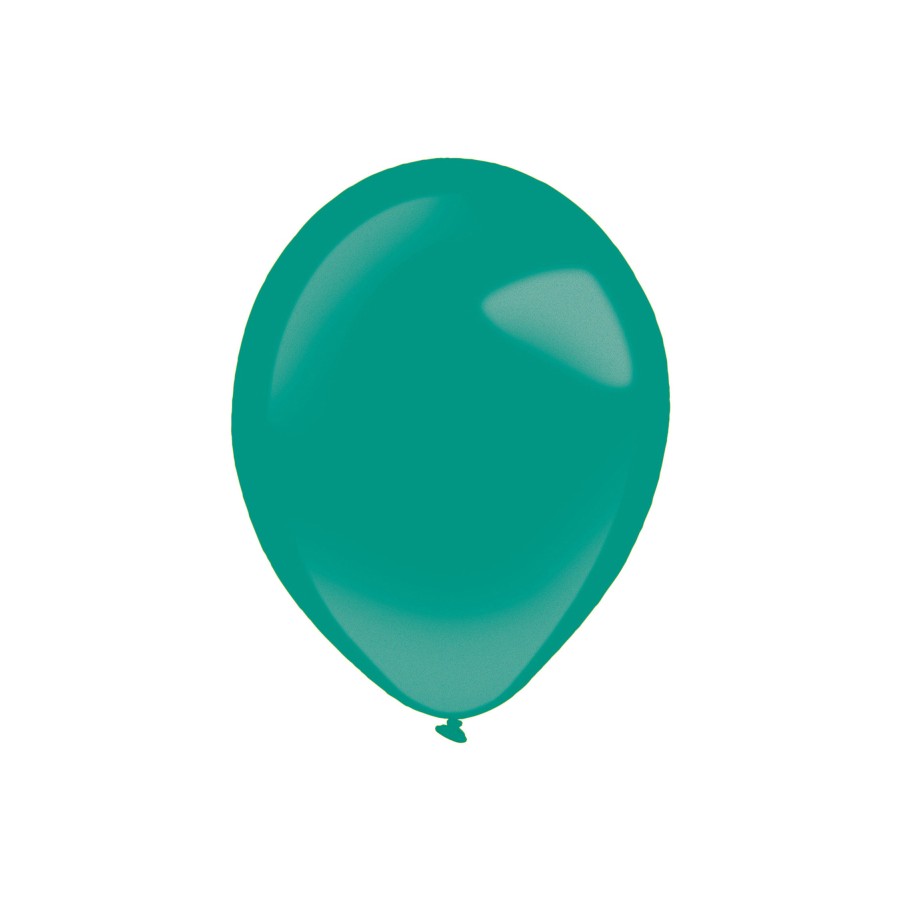 10 ballons vert fonçé 28 cm